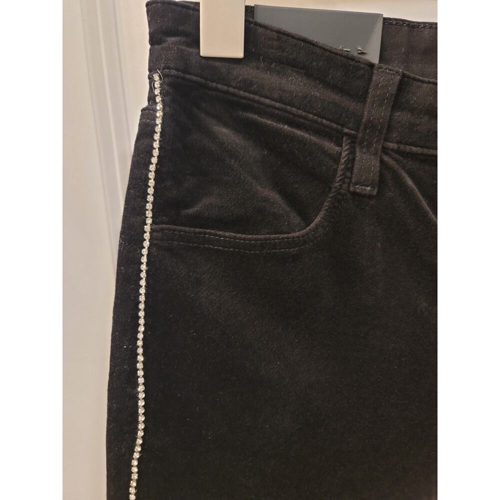 J BRAND Maria Cosmopolitan High Rise Jewel Stripe Pants - Picture 6 of 9